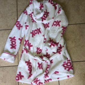 Betsey Johnson robe with hood